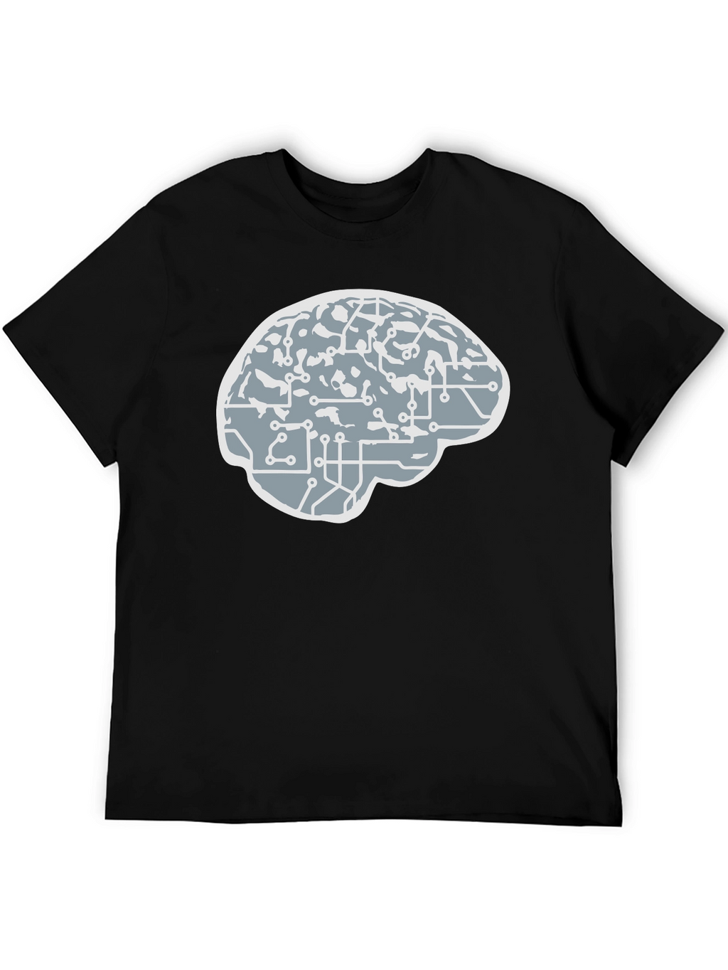 Brain Circuit T-Shirt - Smart Tech Tee