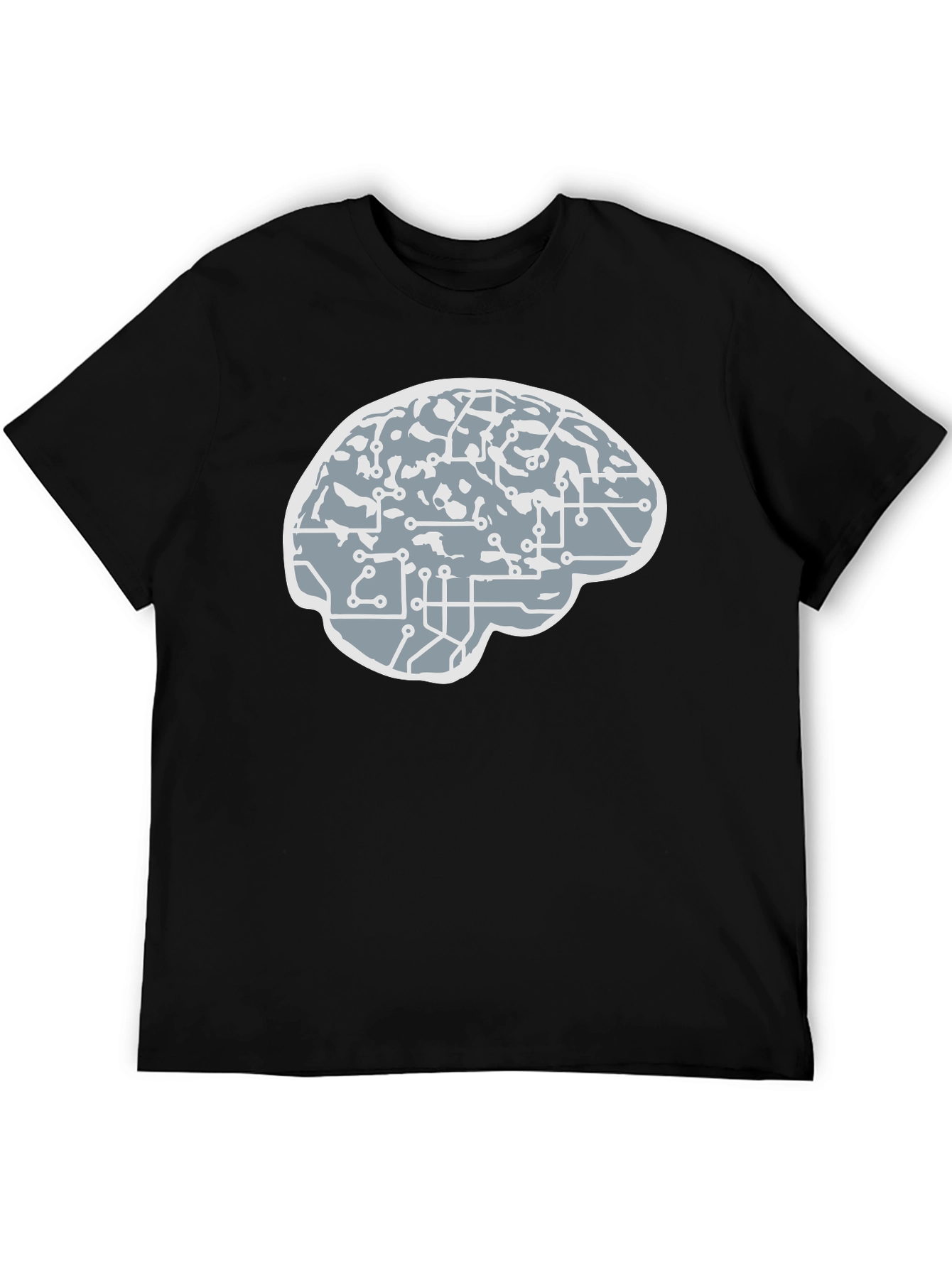 Brain Circuit T-Shirt - Smart Tech Tee