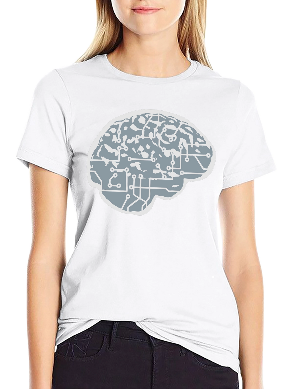 Brain Circuit T-Shirt - Smart Tech Tee