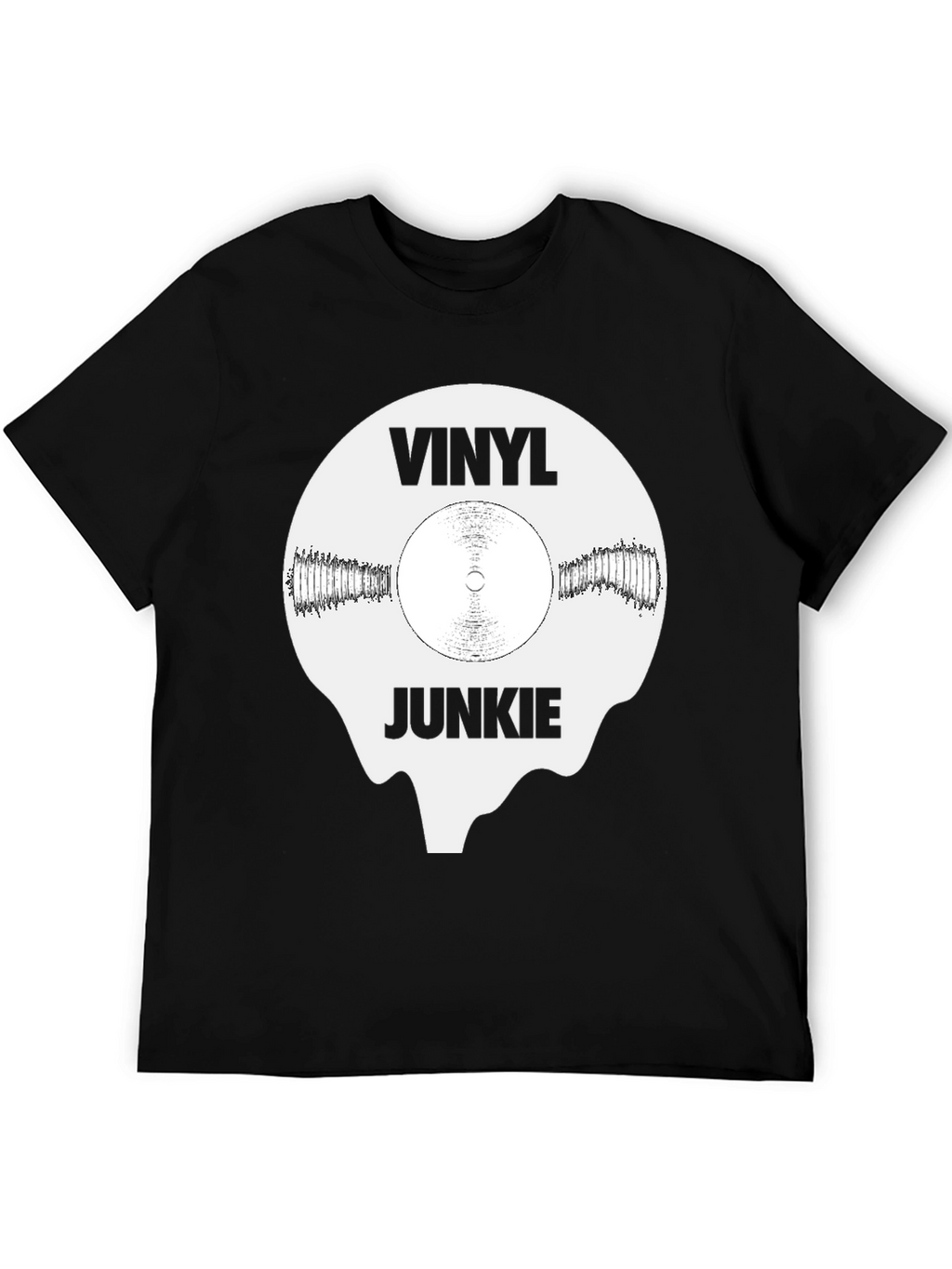 Vinyl Junkie Graphic T-Shirt