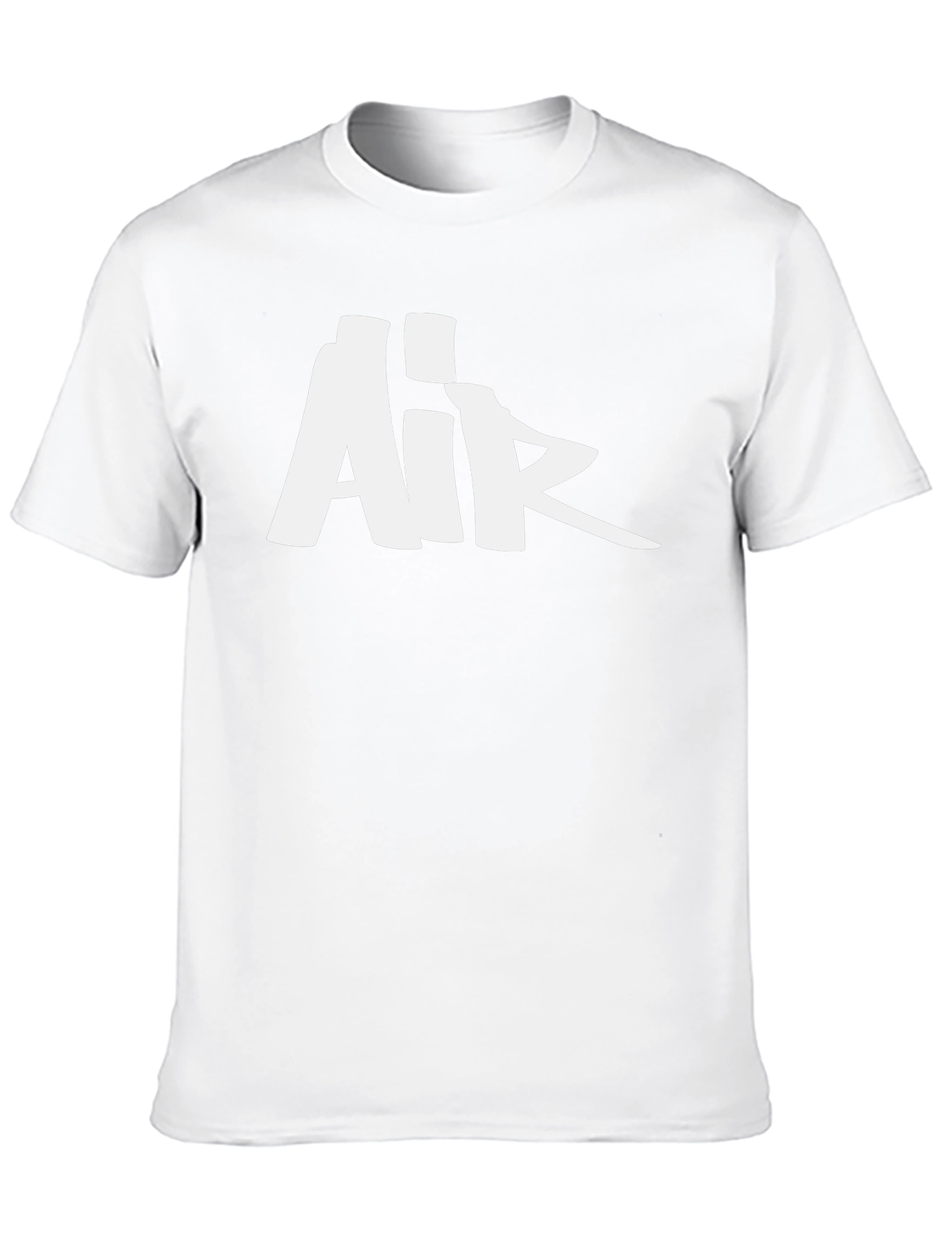 Bold Air Logo Black T-Shirt