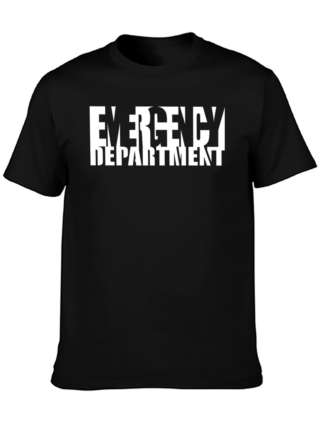 Emergency Department Black Graphic T-Shirt