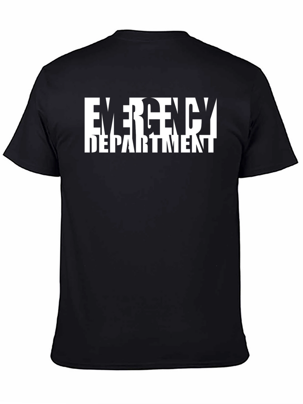 Emergency Department Black Graphic T-Shirt