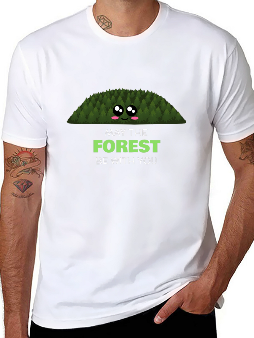 May The Forest Be With You Graphic Tee