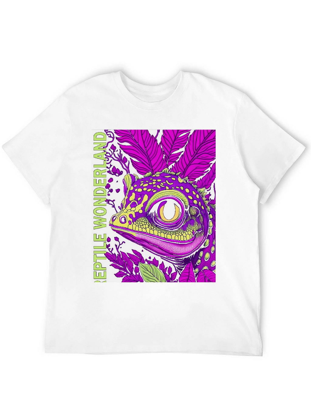 Reptile Wonderland T-Shirt: Gecko Graphic Tee