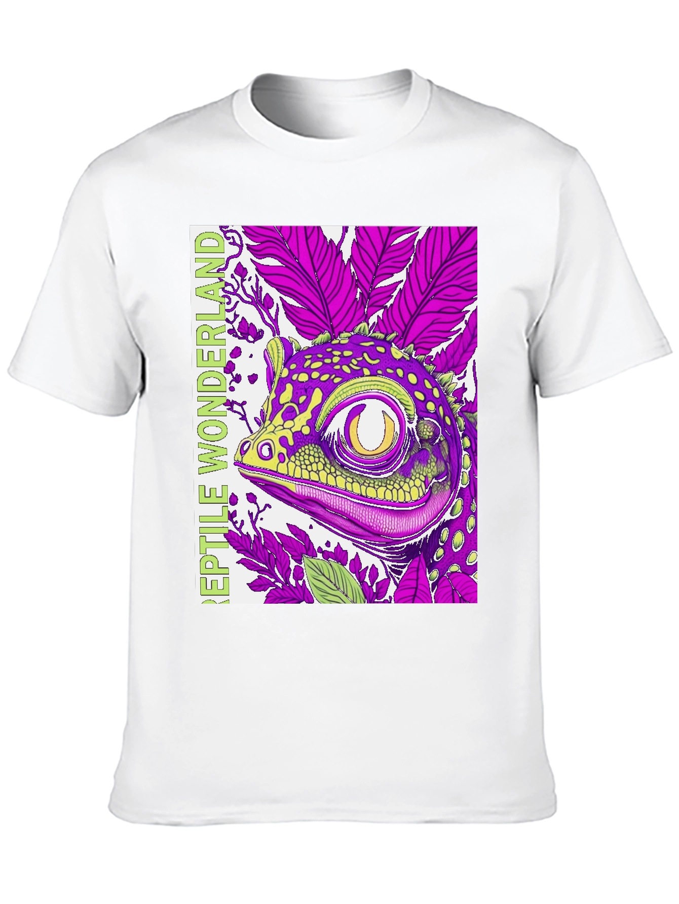 Reptile Wonderland T-Shirt: Gecko Graphic Tee