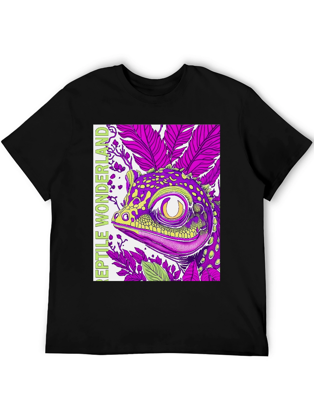 Reptile Wonderland T-Shirt: Gecko Graphic Tee