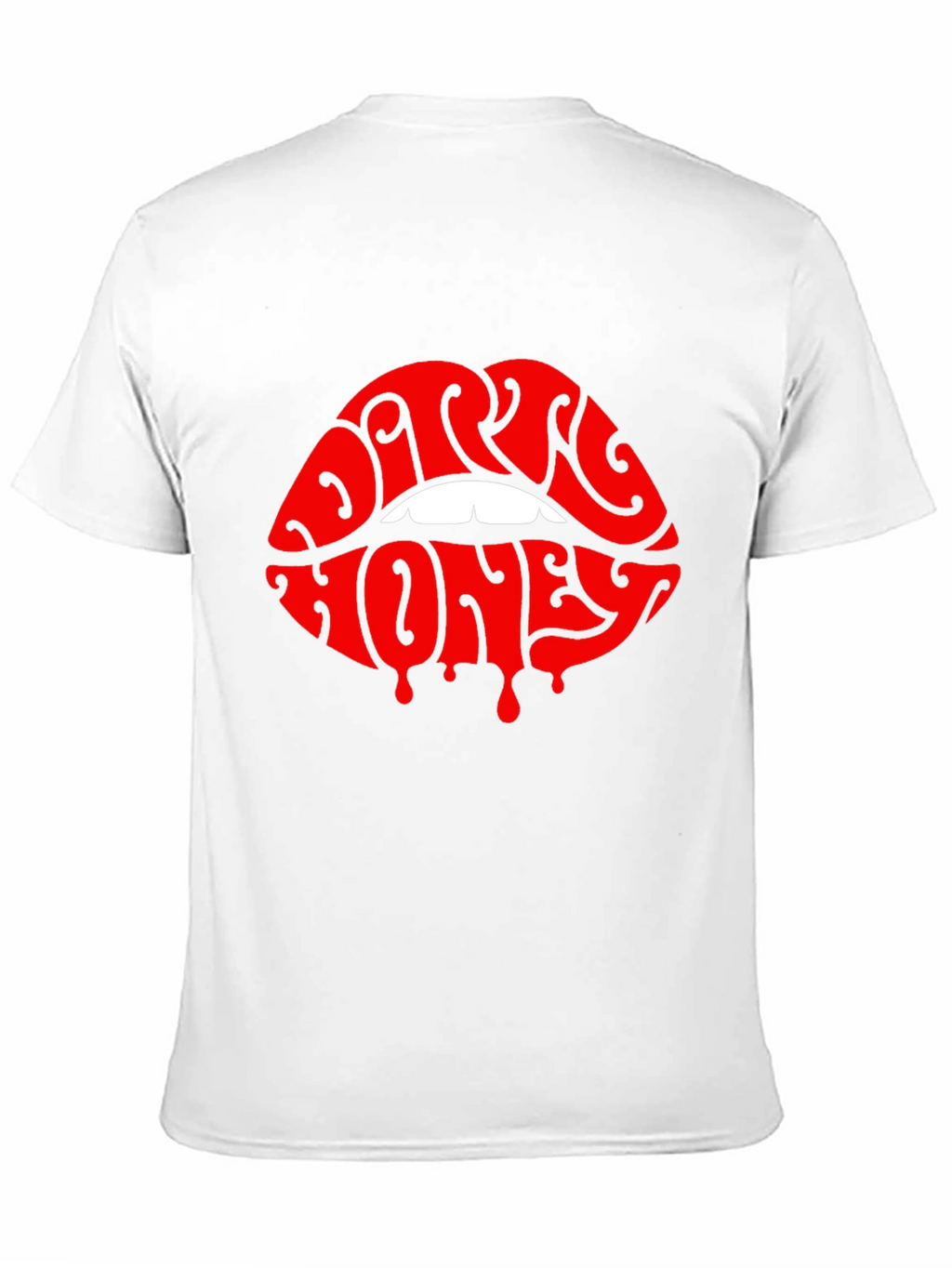 Dark Honey Lips Graphic T-Shirt - Unisex