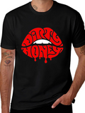 Dark Honey Lips Graphic T-Shirt - Unisex
