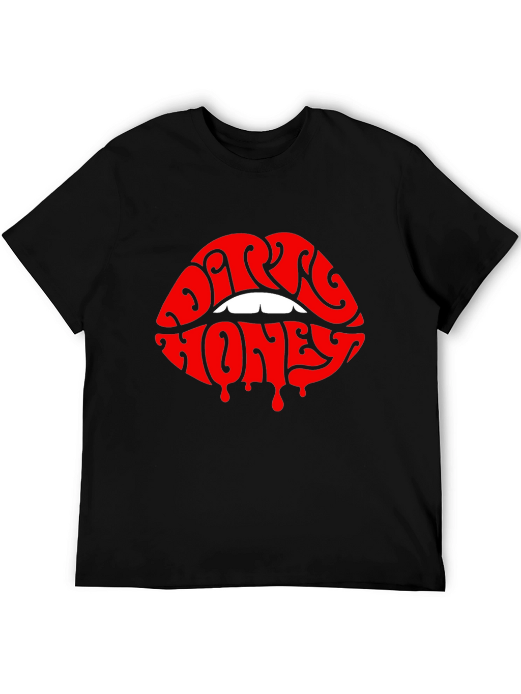 Dark Honey Lips Graphic T-Shirt - Unisex