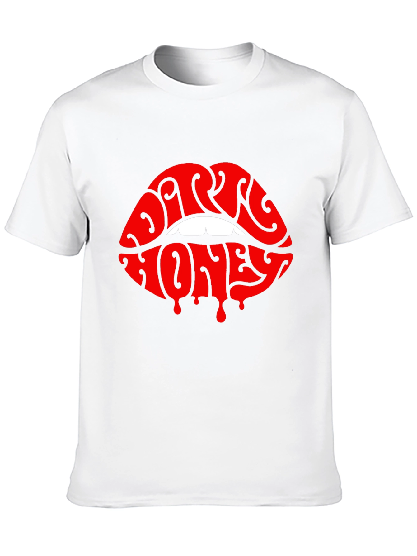 Dark Honey Lips Graphic T-Shirt - Unisex