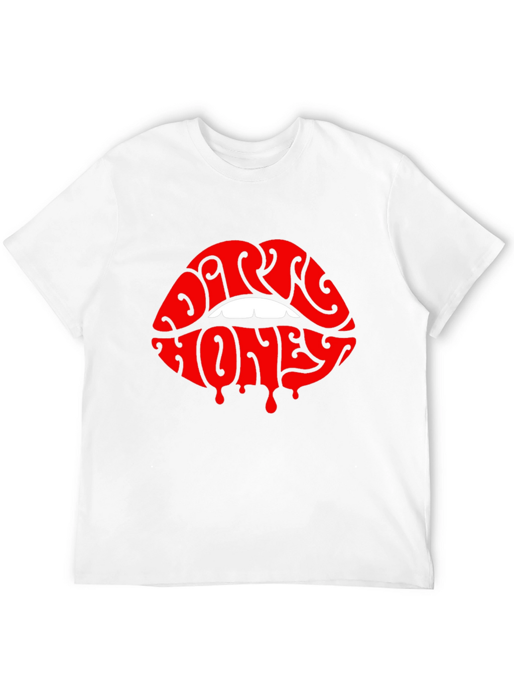 Dark Honey Lips Graphic T-Shirt - Unisex
