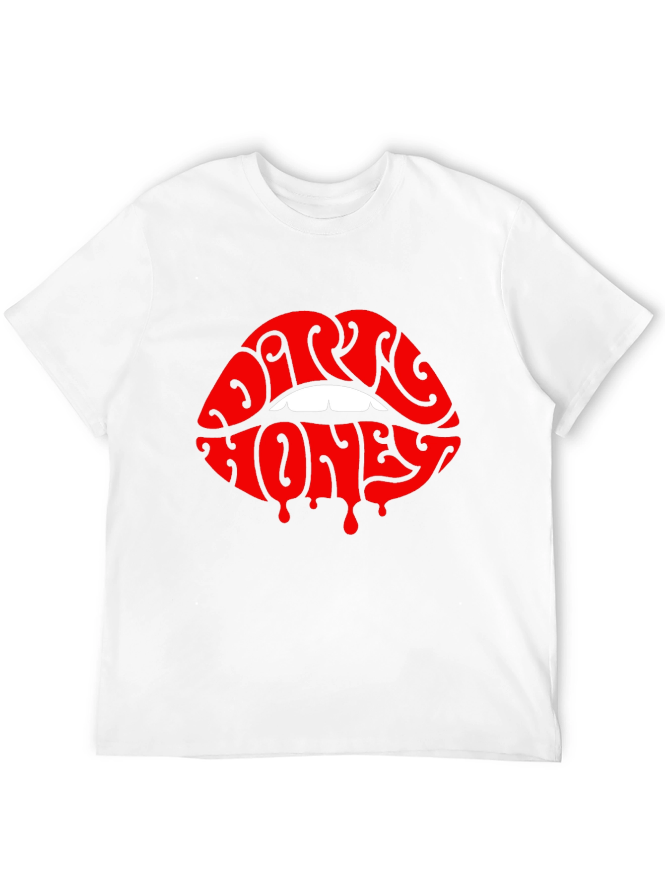 Dark Honey Lips Graphic T-Shirt - Unisex