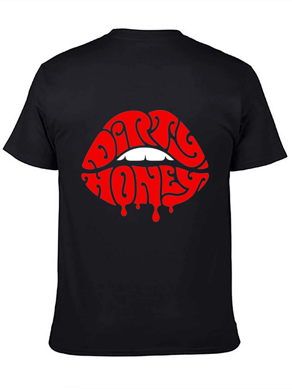 Dark Honey Lips Graphic T-Shirt - Unisex
