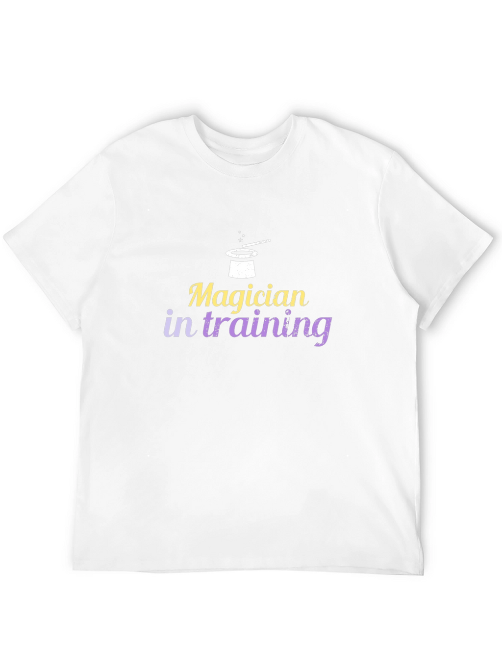 Magician in Training Black Graphic T-Shirt