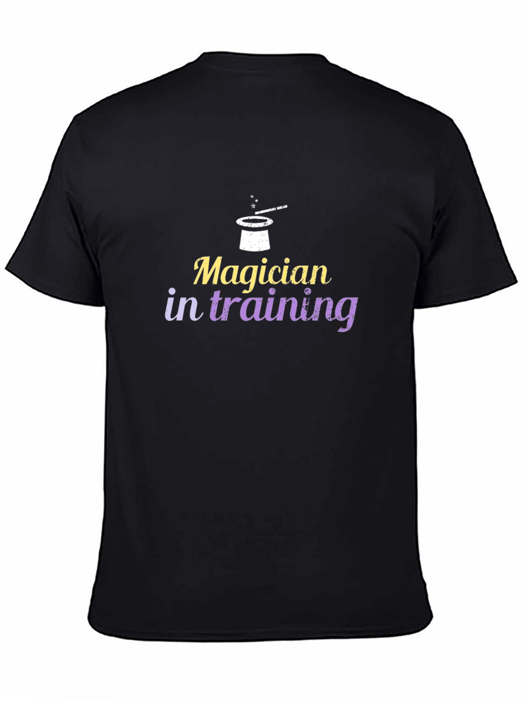 Magician in Training Black Graphic T-Shirt