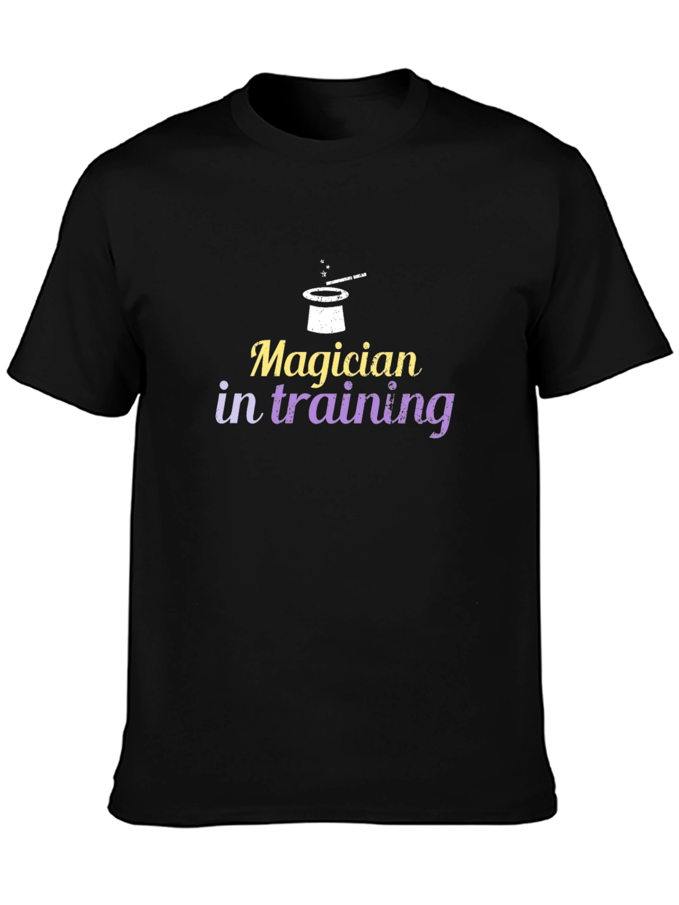 Magician in Training Black Graphic T-Shirt