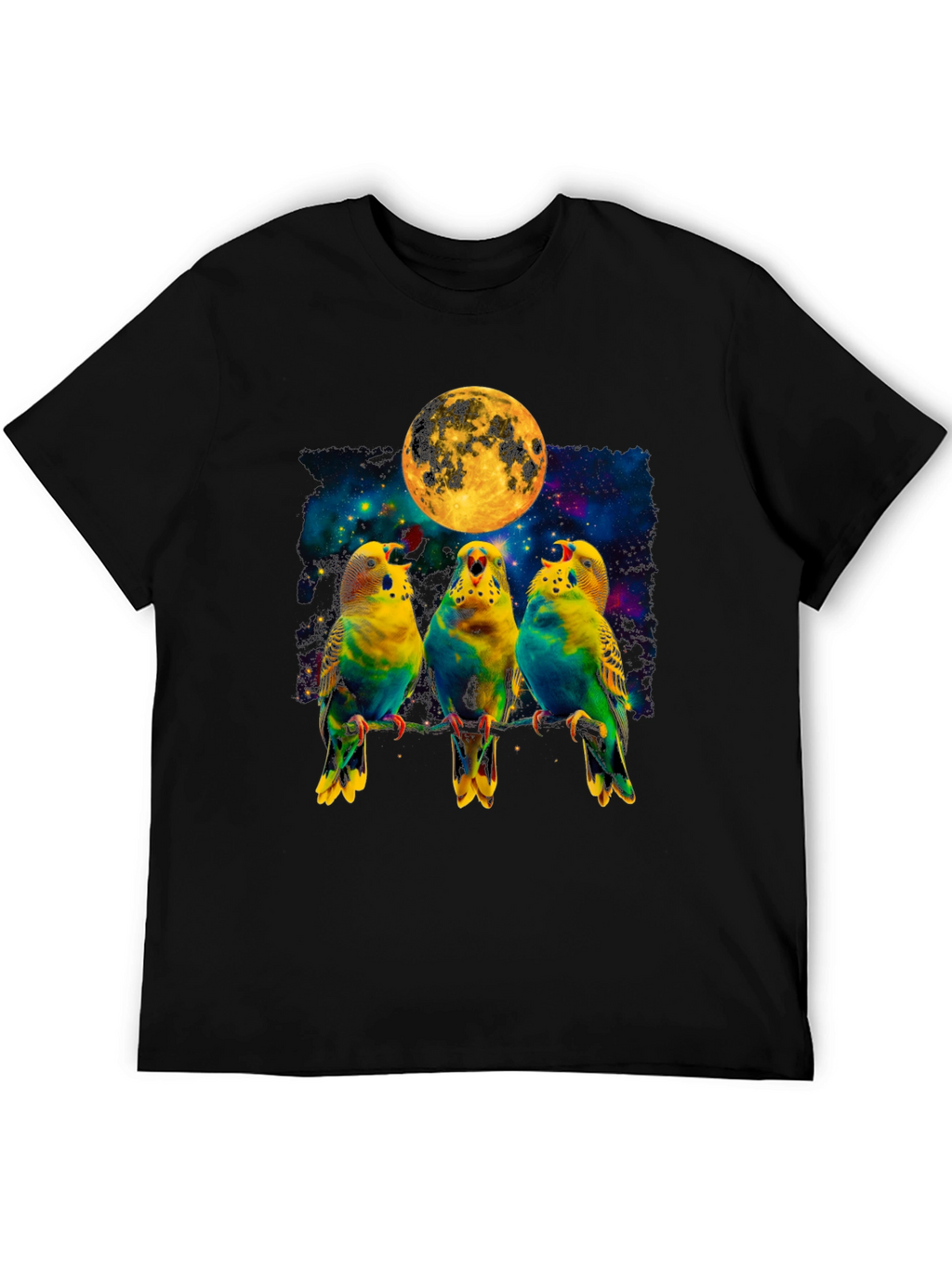 Parrot Moon Graphic Tee