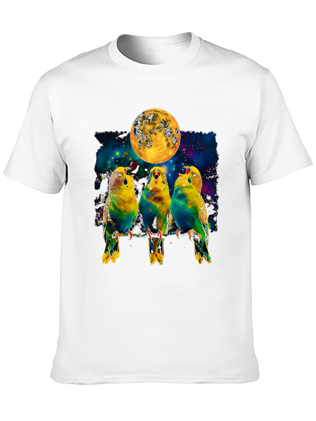 Parrot Moon Graphic Tee