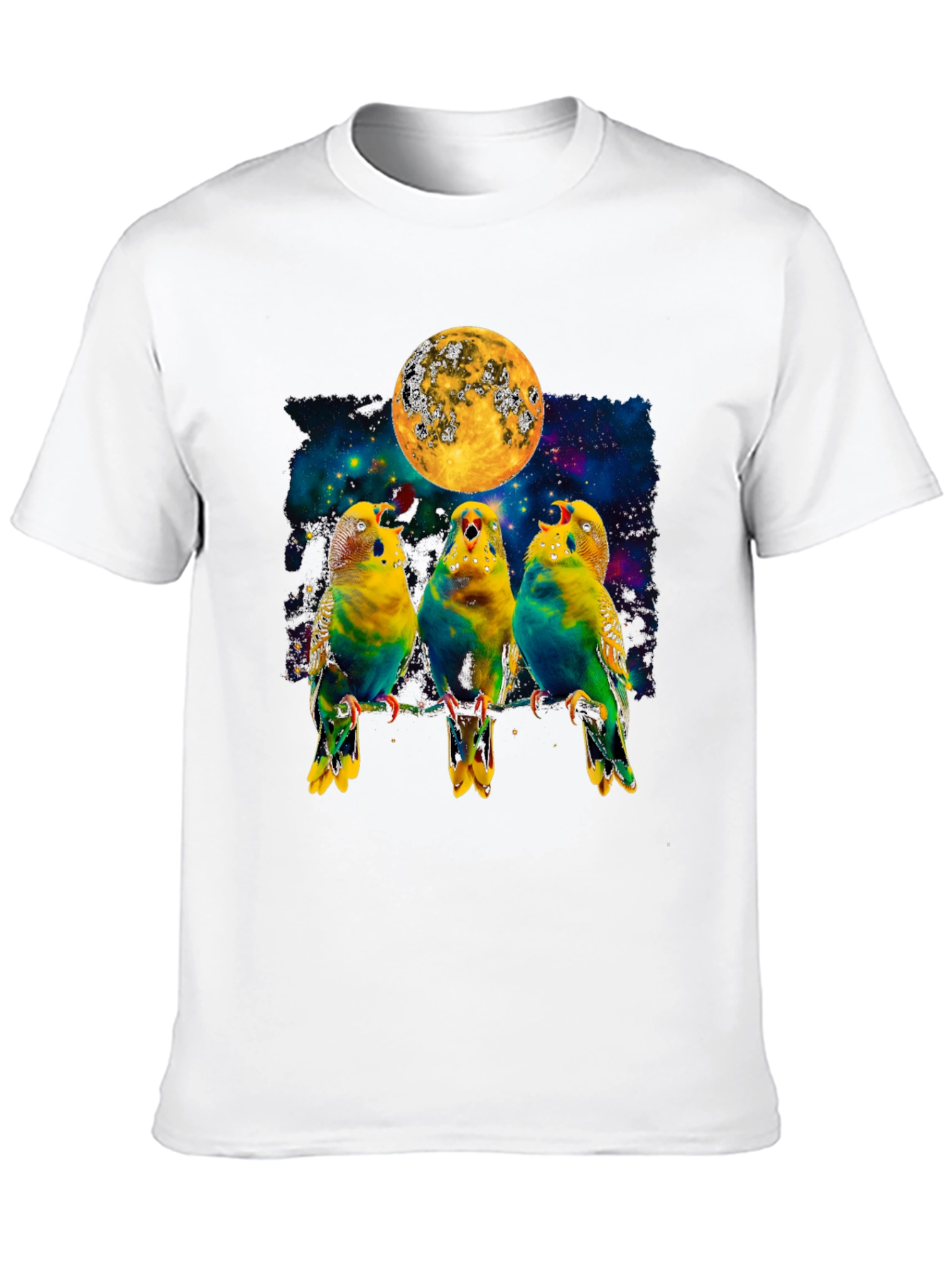 Parrot Moon Graphic Tee