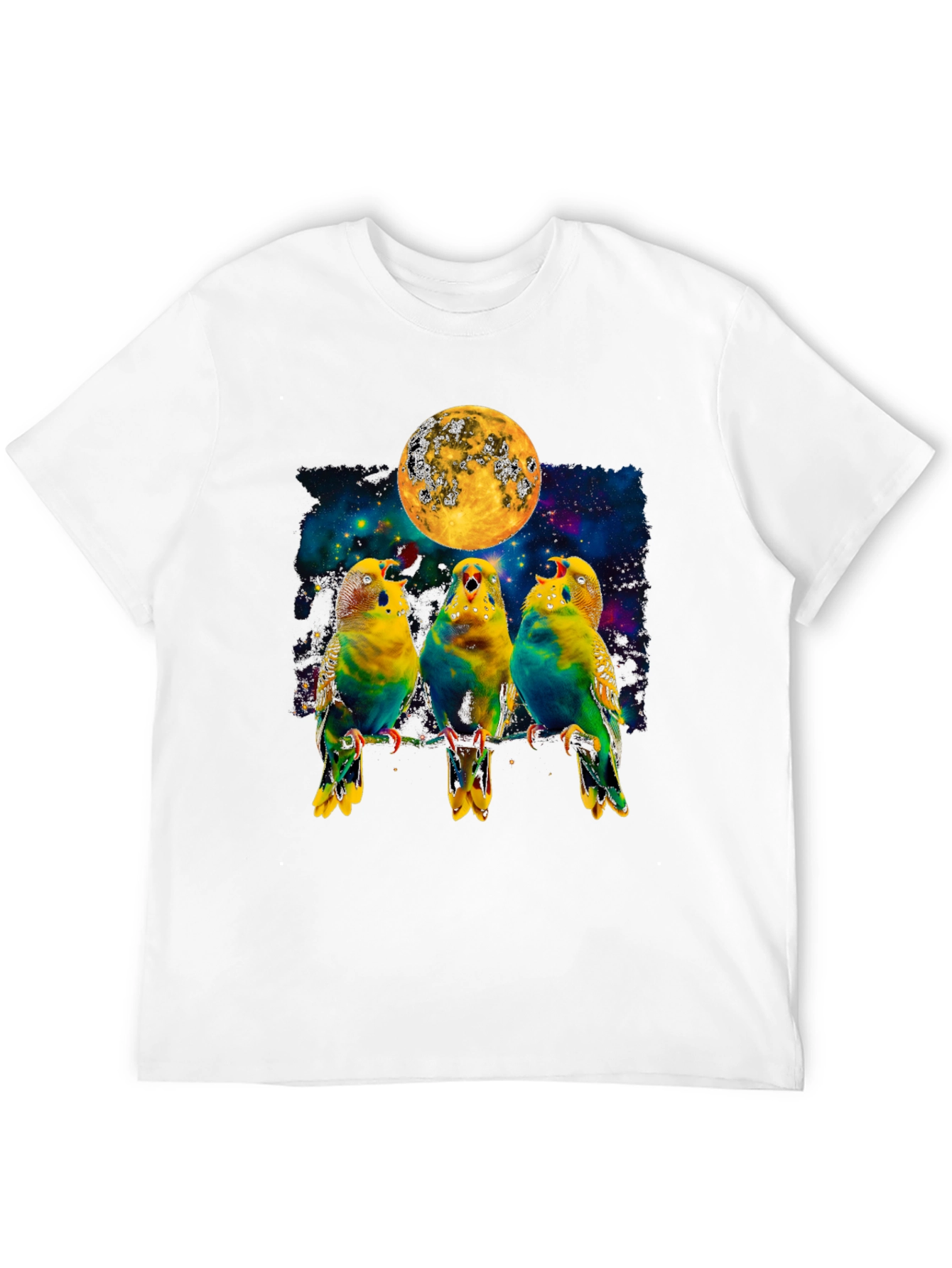 Parrot Moon Graphic Tee