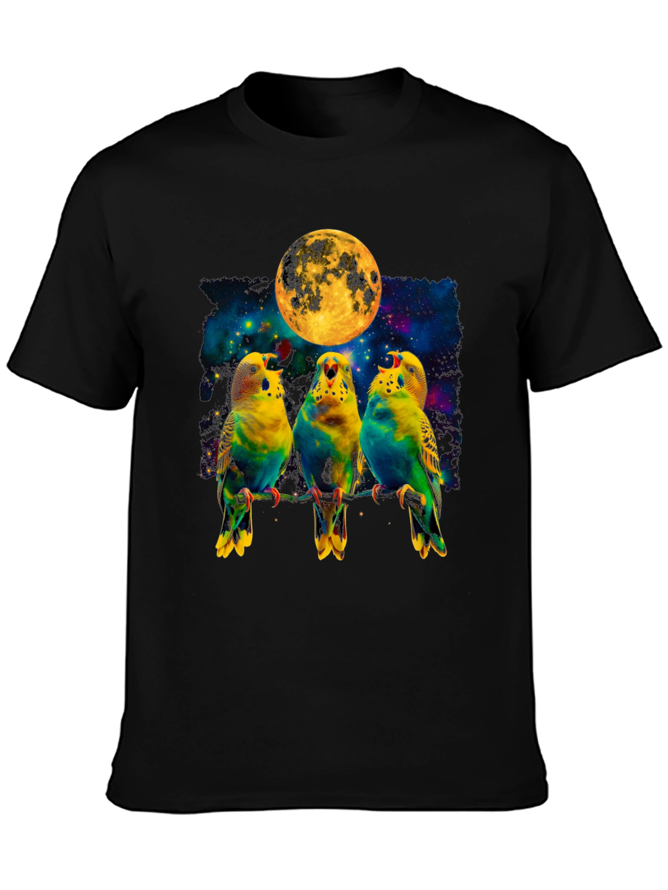 Parrot Moon Graphic Tee