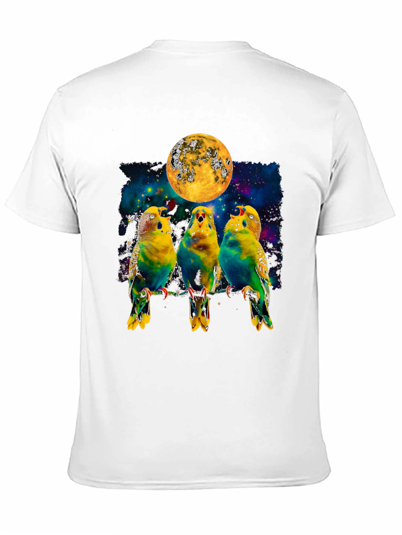 Parrot Moon Graphic Tee