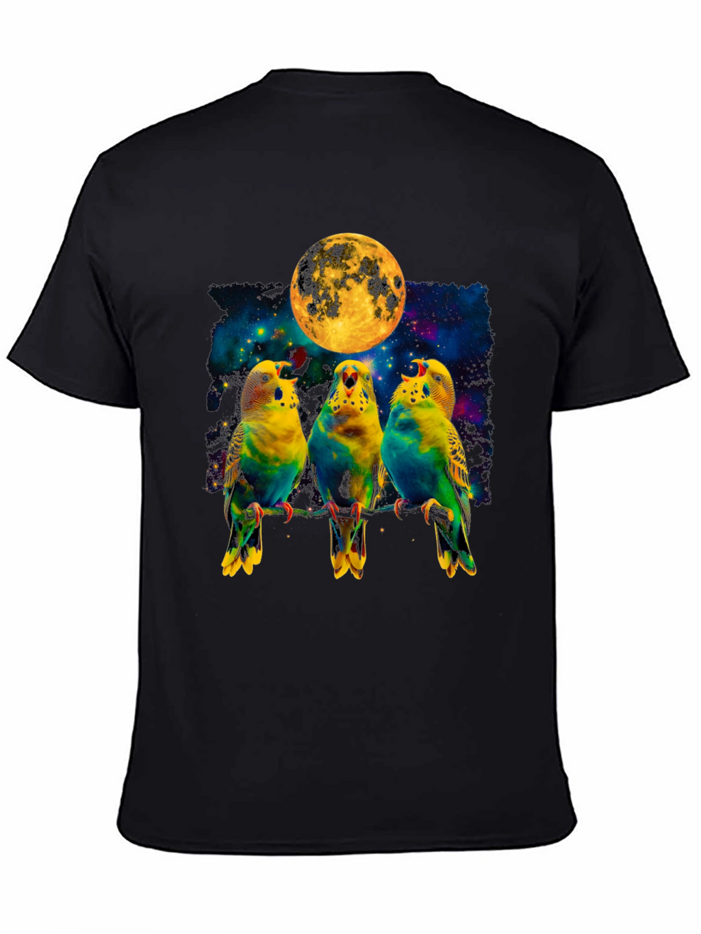 Parrot Moon Graphic Tee