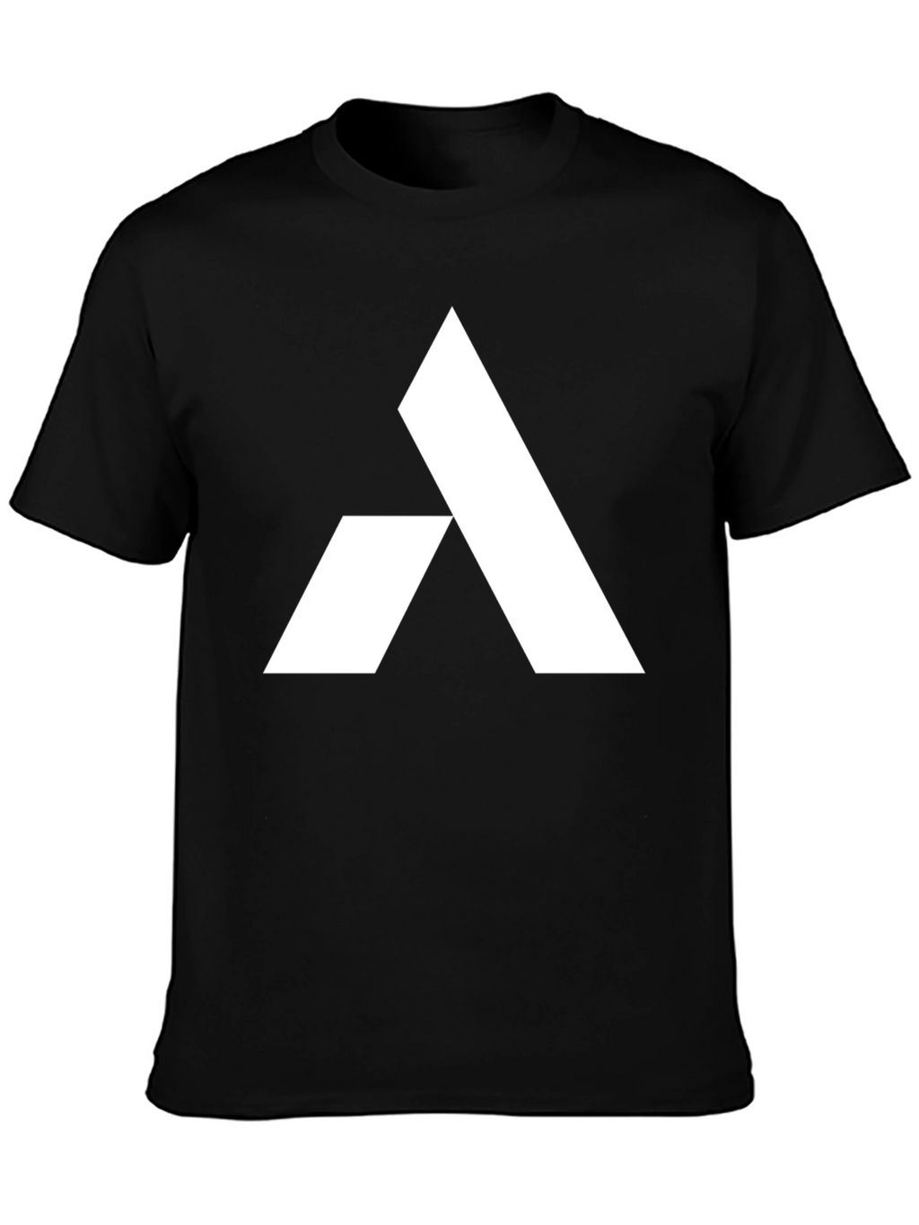 Modern Logo T-Shirt - Black Cotton Blend