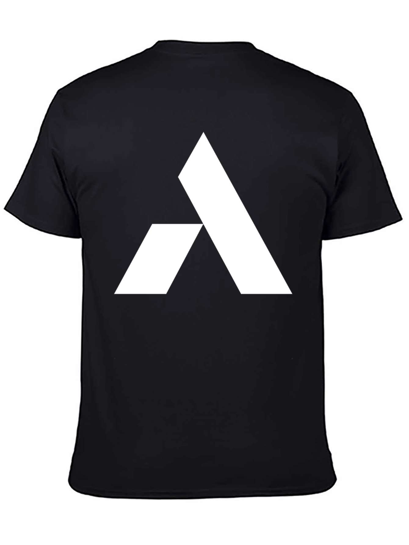 Modern Logo T-Shirt - Black Cotton Blend