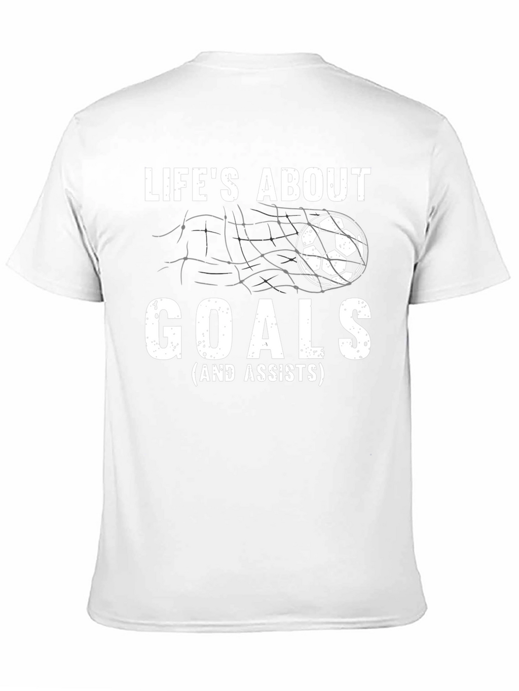 Lifes About Goals Soccer T-Shirt