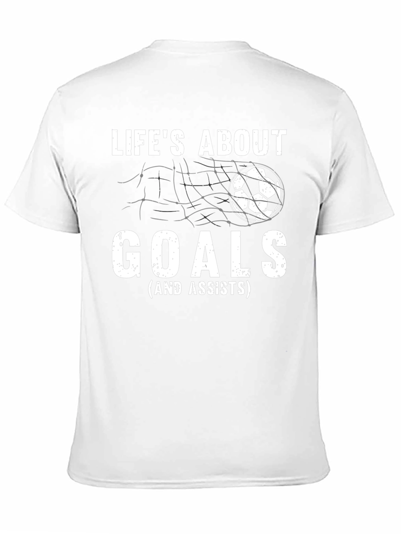 Lifes About Goals Soccer T-Shirt