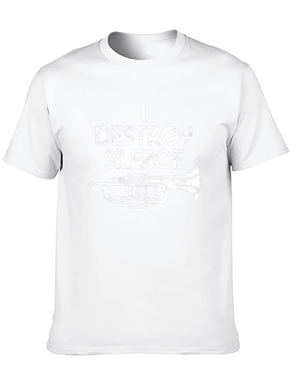 Destroy Silence Trumpet Graphic Tee