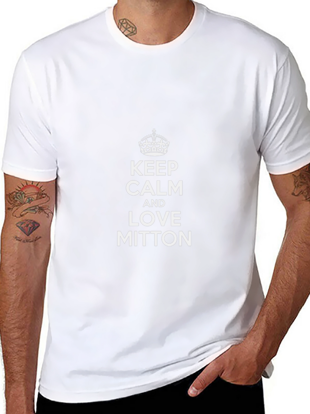 Keep Calm And Love Mitton T-Shirt