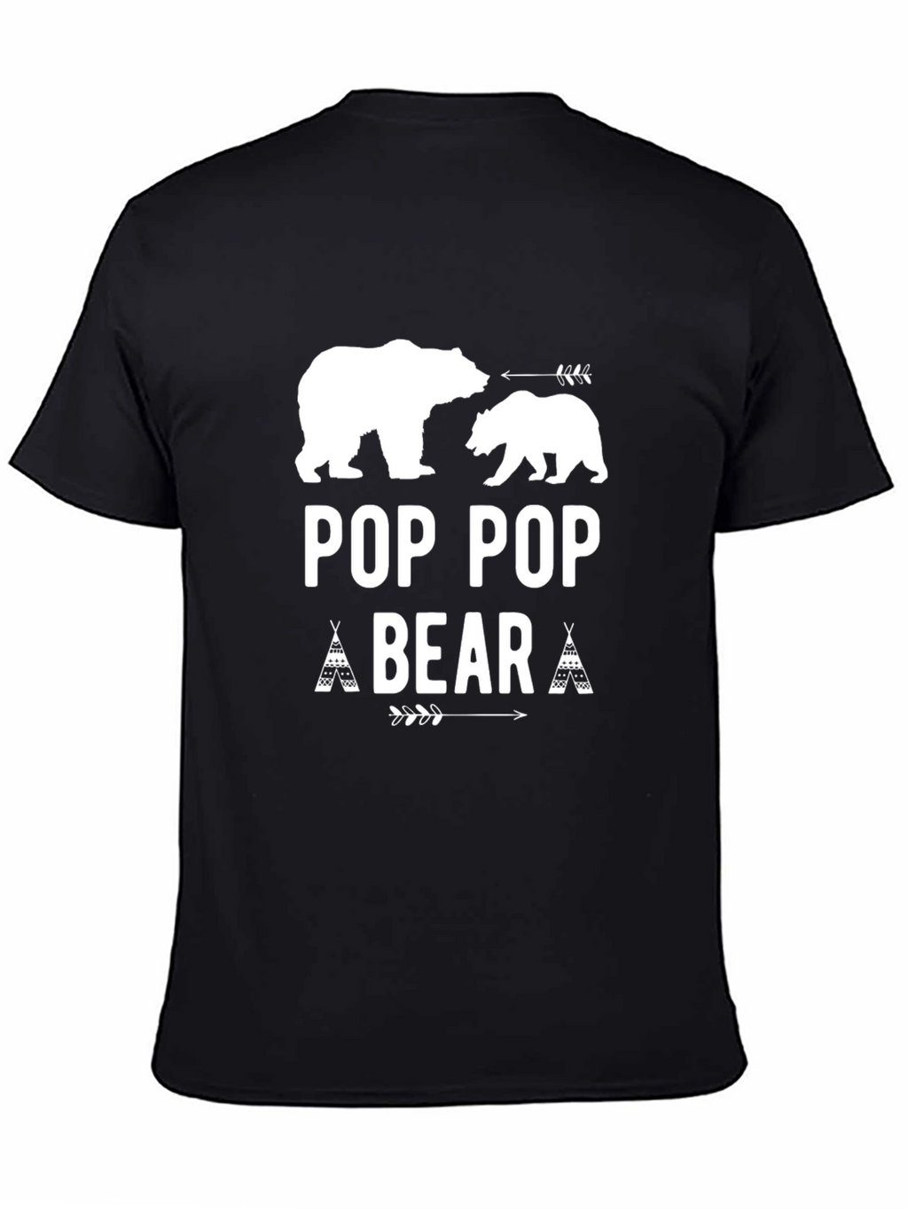 Pop Pop Bear Graphic T-Shirt - Fathers Day Gift