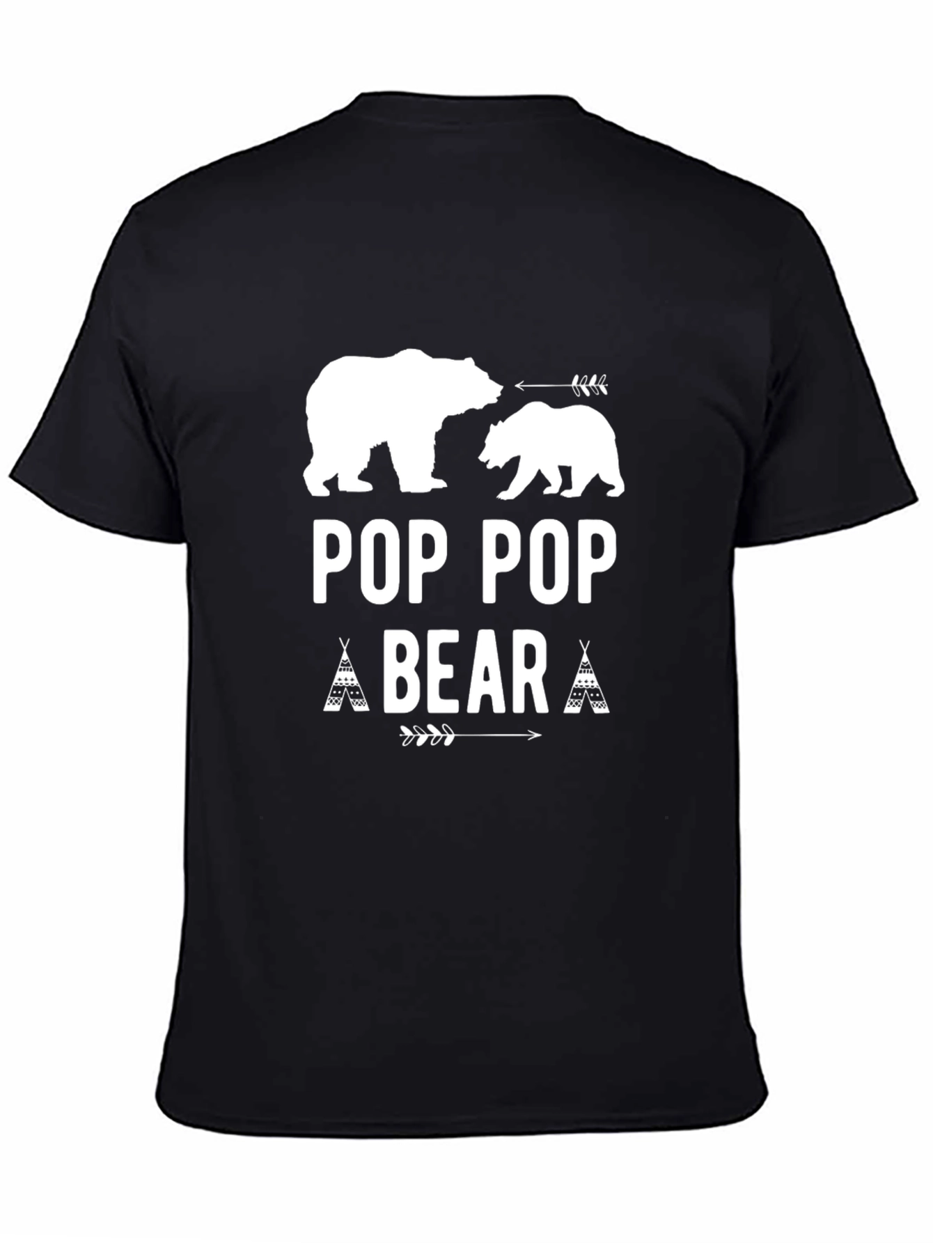 Pop Pop Bear Graphic T-Shirt - Fathers Day Gift