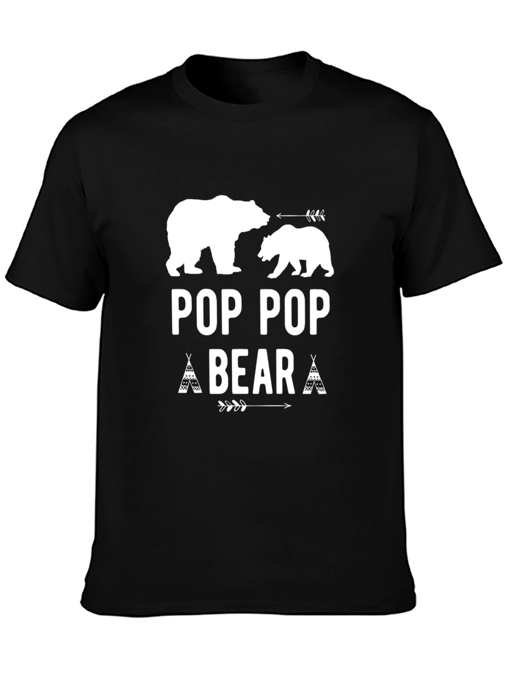 Pop Pop Bear Graphic T-Shirt - Fathers Day Gift