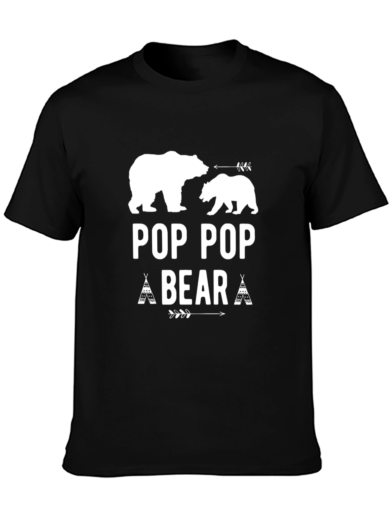 Pop Pop Bear Graphic T-Shirt - Fathers Day Gift
