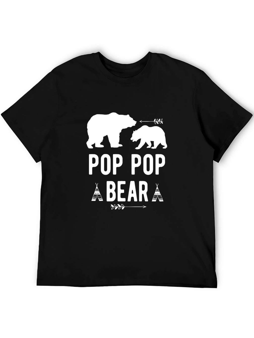 Pop Pop Bear Graphic T-Shirt - Fathers Day Gift