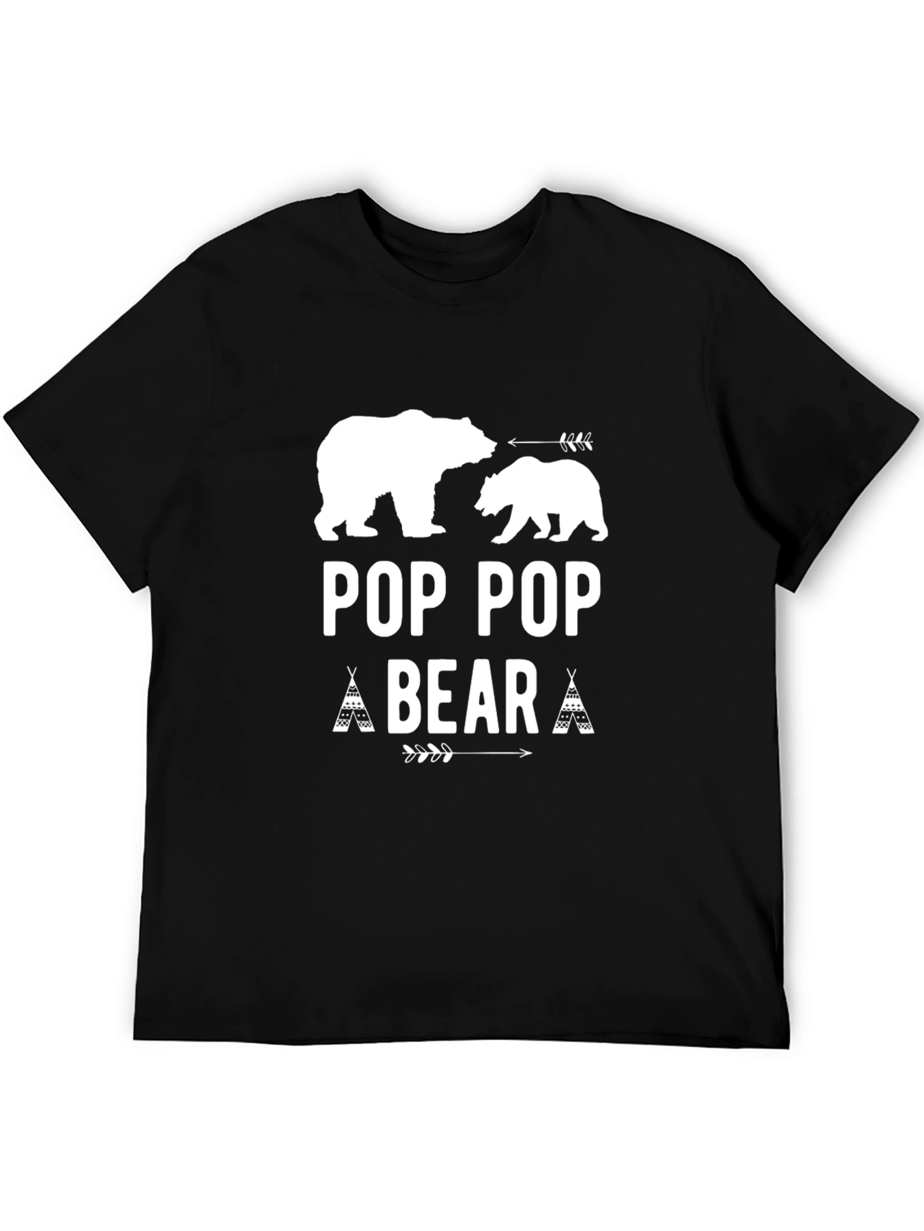 Pop Pop Bear Graphic T-Shirt - Fathers Day Gift