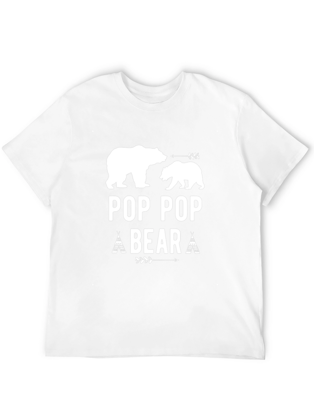 Pop Pop Bear Graphic T-Shirt - Fathers Day Gift