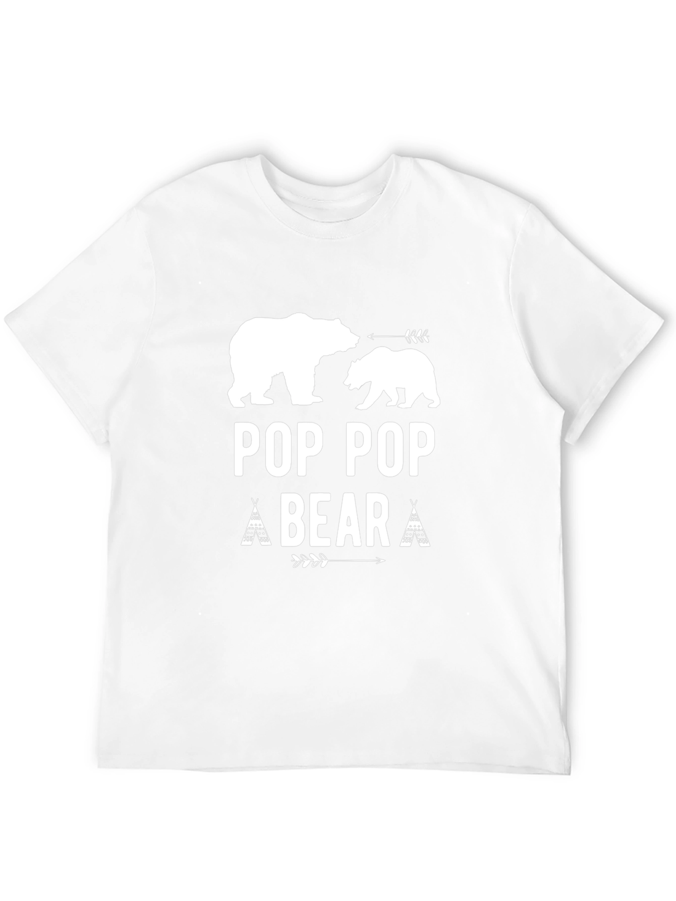 Pop Pop Bear Graphic T-Shirt - Fathers Day Gift