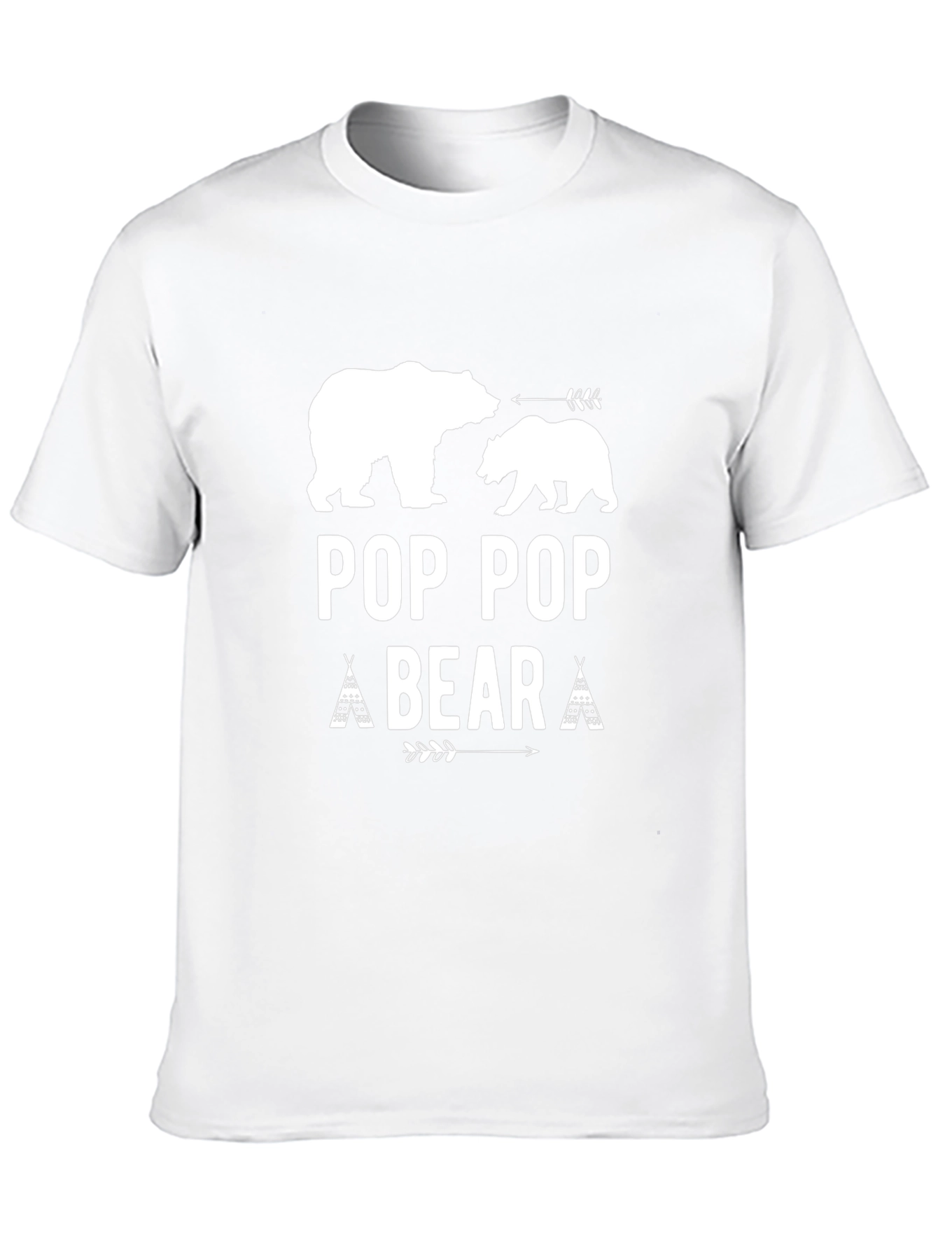 Pop Pop Bear Graphic T-Shirt - Fathers Day Gift
