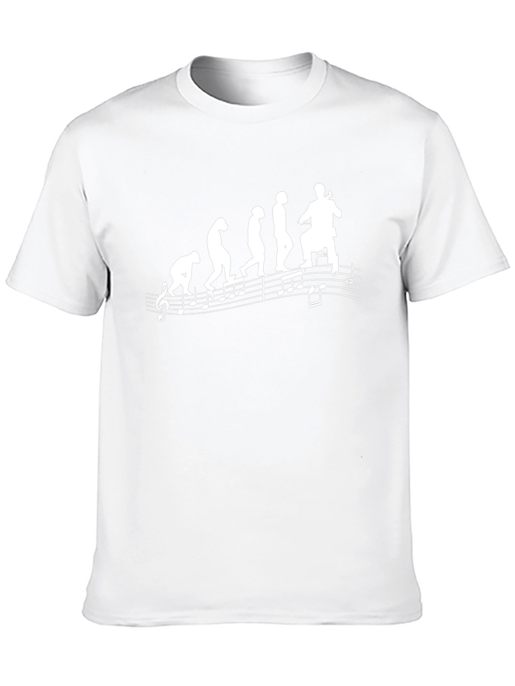 Evolution of a Musician Black T-Shirt