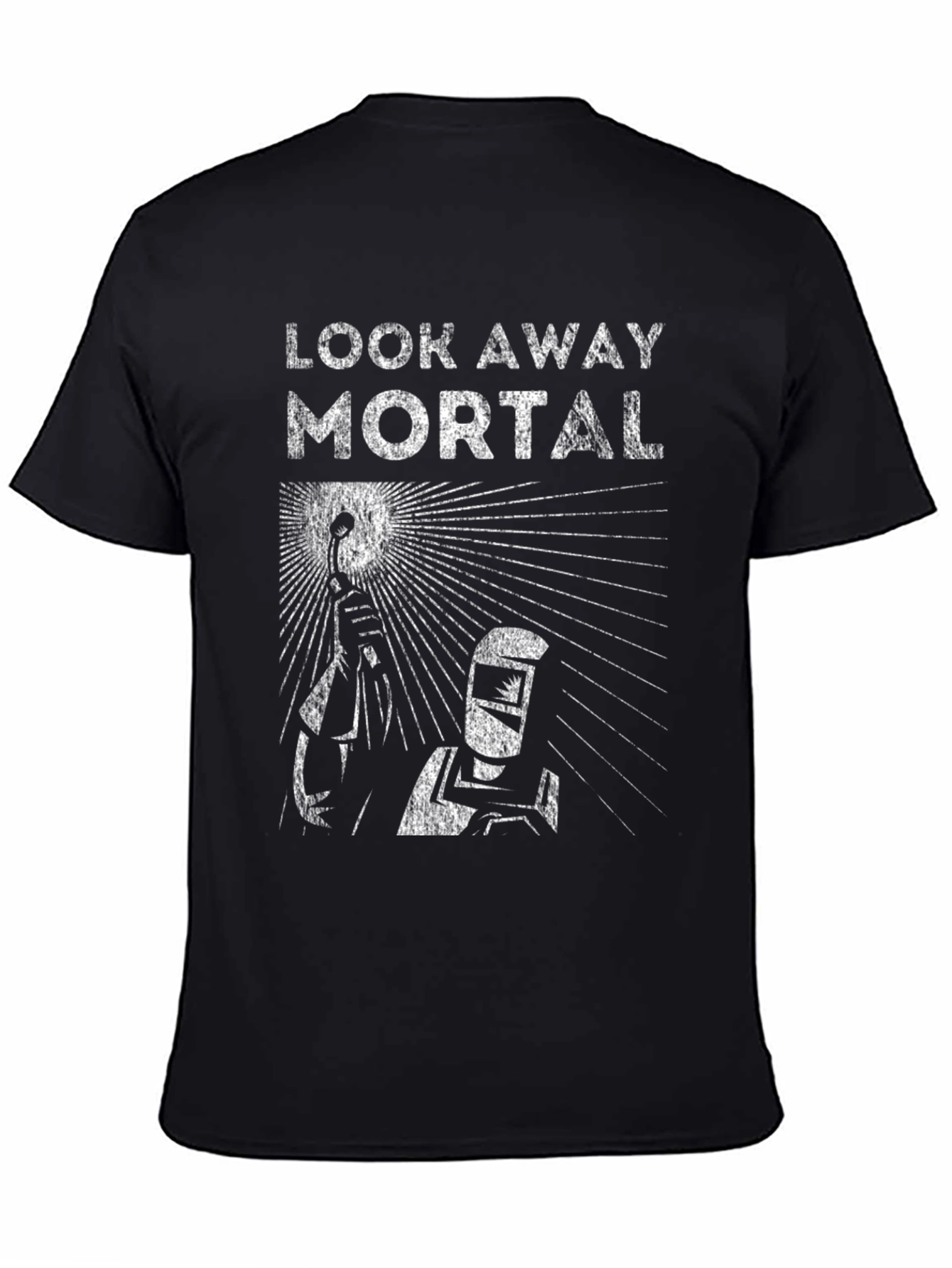 Look Away Mortal Welding T-Shirt