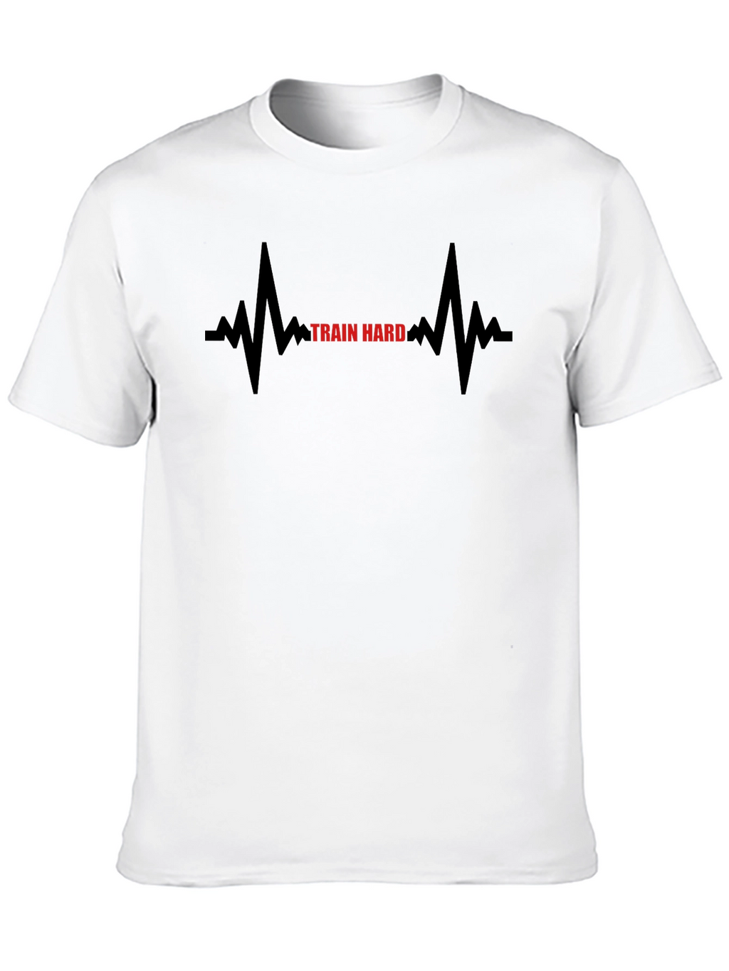 Train Hard T-Shirt - Fitness Motivation Tee