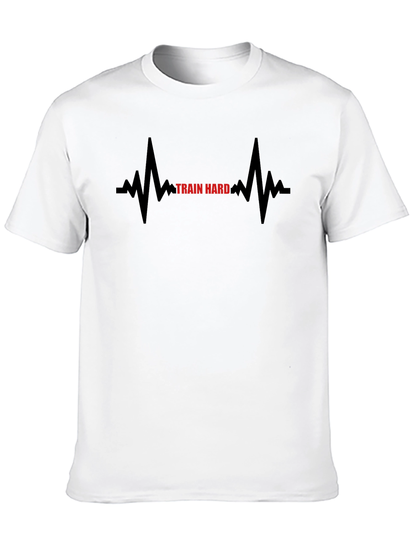 Train Hard T-Shirt - Fitness Motivation Tee