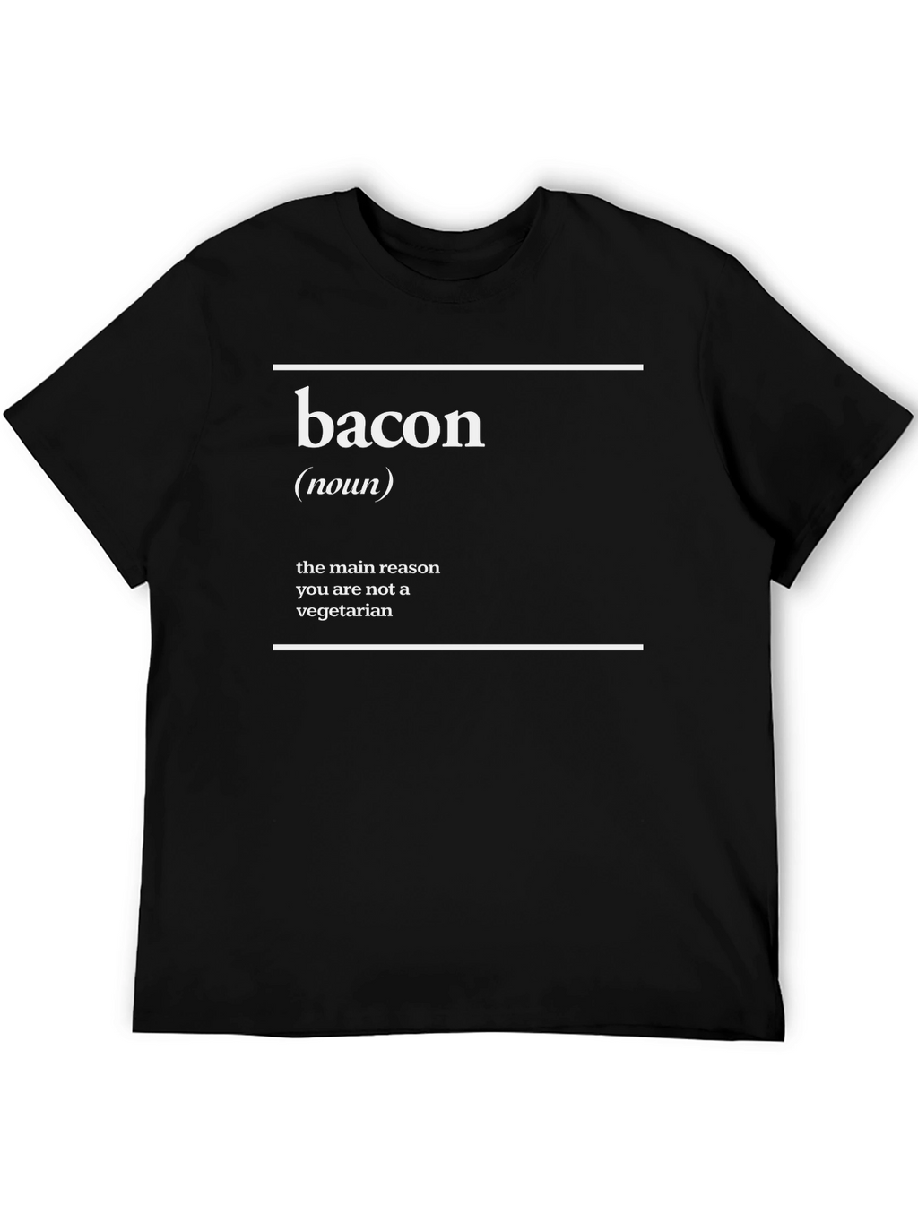 Bacon Definition T-Shirt - Funny Meat Lover Tee