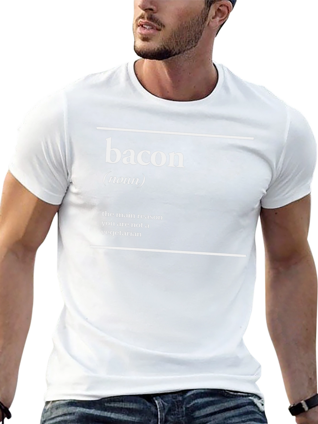 Bacon Definition T-Shirt - Funny Meat Lover Tee