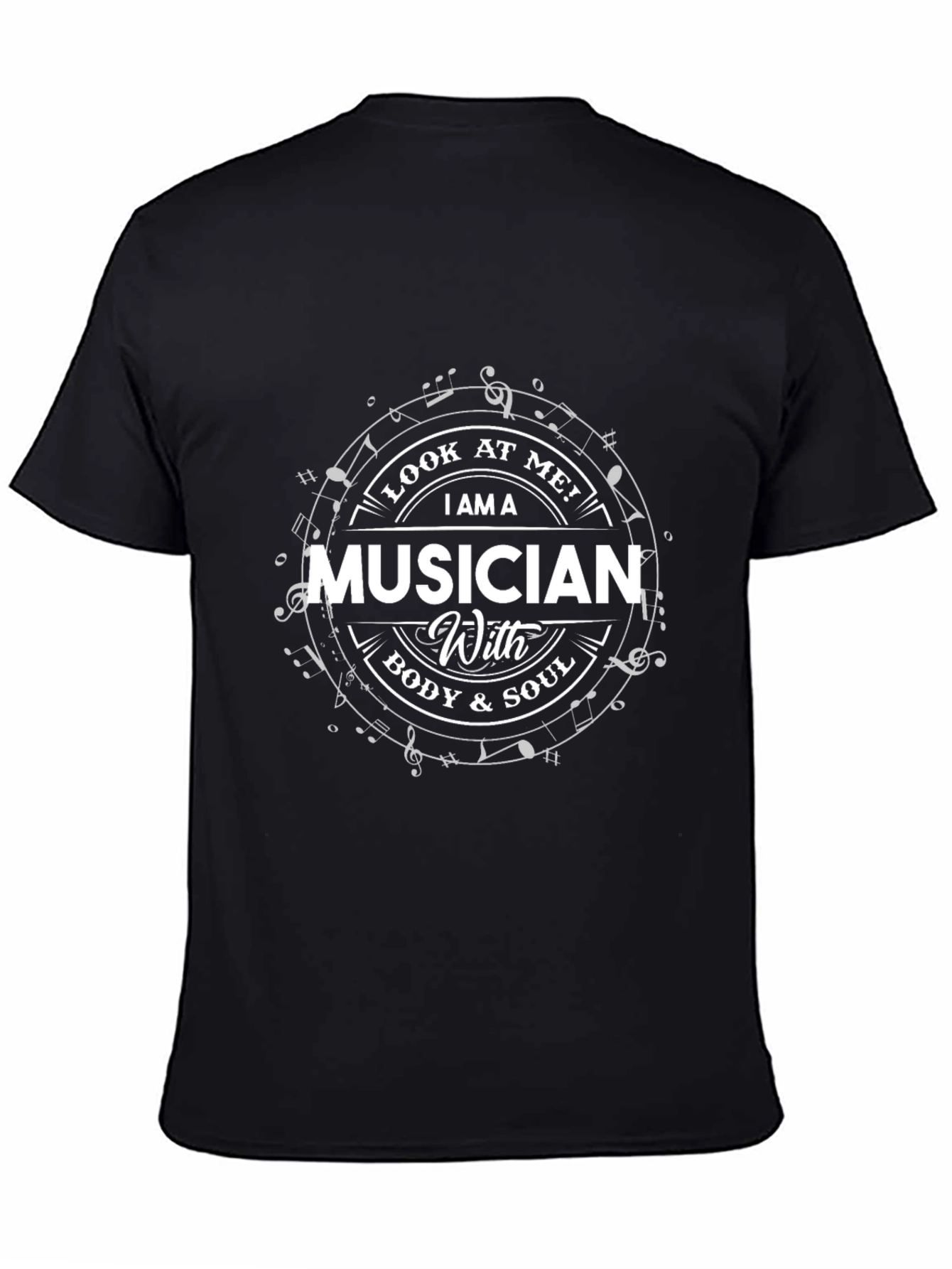 Musician T-Shirt - Body & Soul - Music Lover Gift